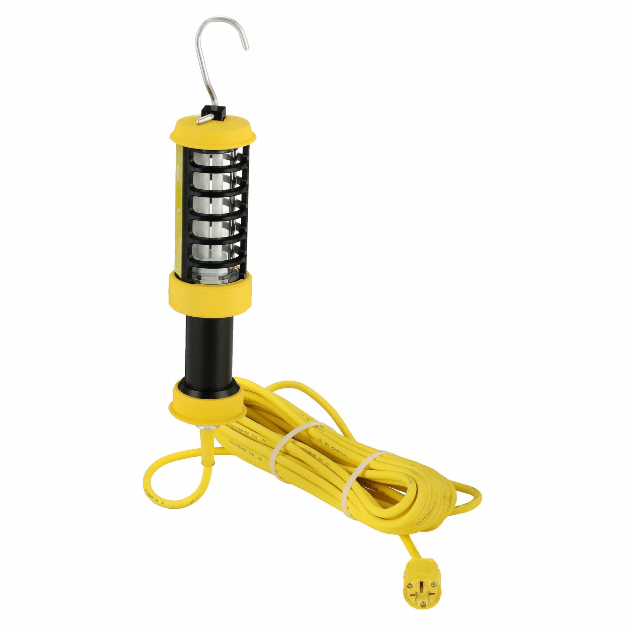 KH INDUSTRIES, Fluorescent, 50 ft Power Cord Lg, Hand Lamp
