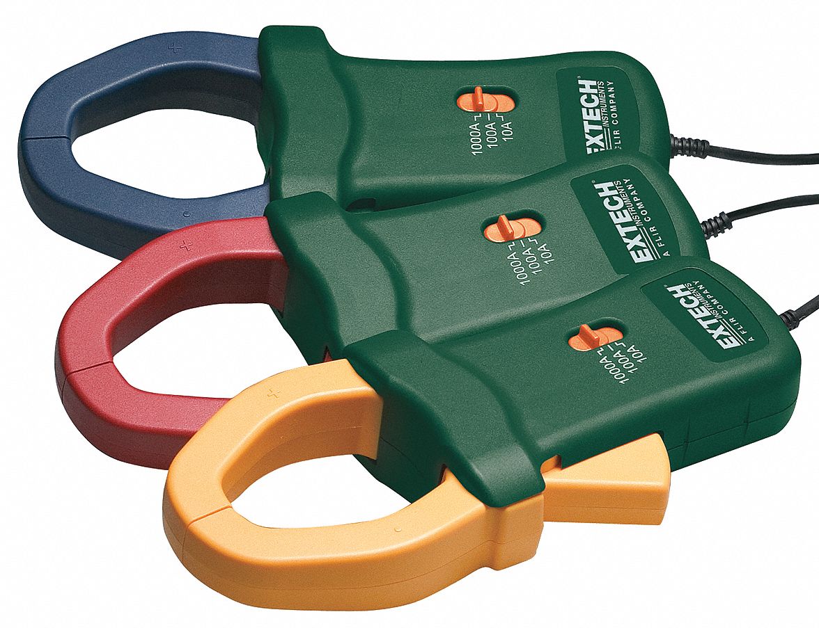 EXTECH AC Clamp On Current Probe Set 5WYU7PQ3120 Grainger