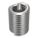 HELICAL INSERT, TANGED, FREE-RUNNING, M5-0.80 THREAD SIZE, PLAIN FINISH, SS, 10 PK