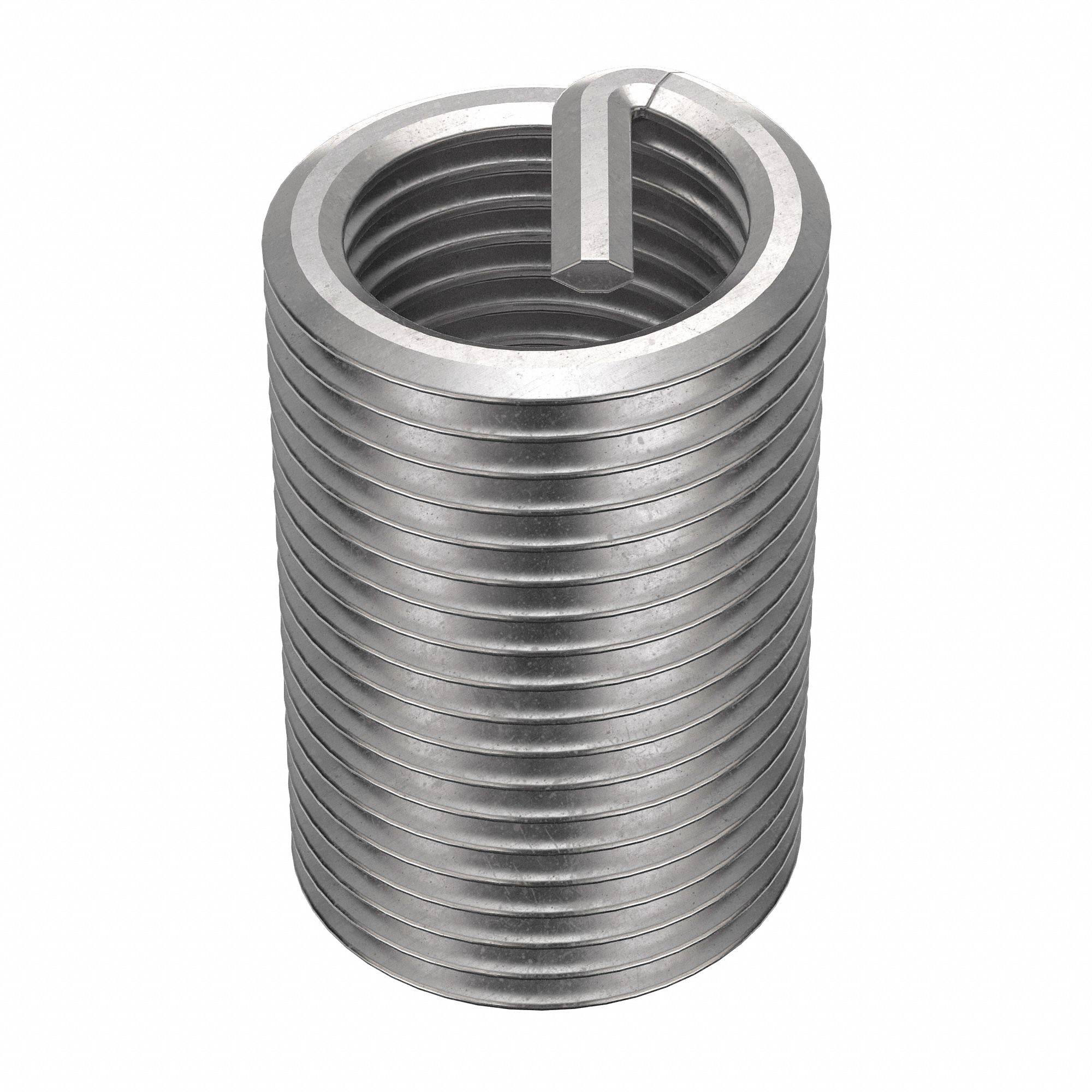Helical Insert: Tanged Tang Style, Free-Running, M10-1.00 Thread Size, Plain, 10 PK