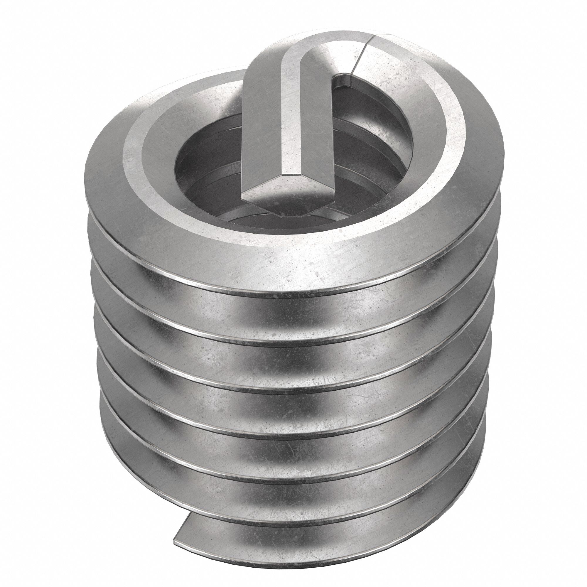 APPROVED VENDOR Helical Insert: Tanged Tang Style, Screw-Locking, #5-40  Thread Size, Plain, 10 PK