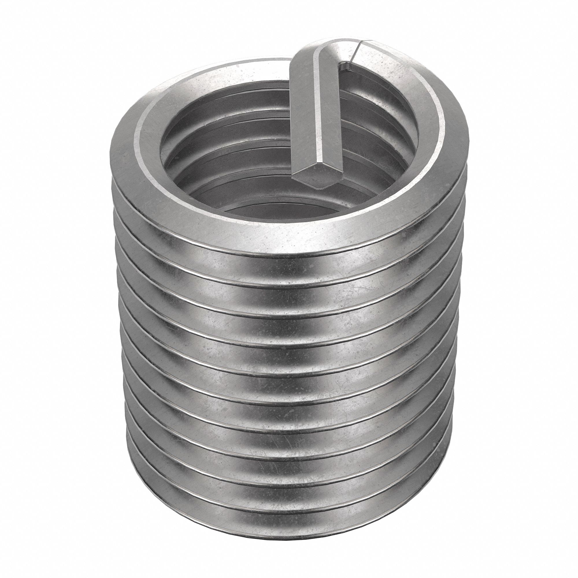 Helical Insert: Tanged Tang Style, Screw-Locking, 7/8"-9 Thread Size, Plain, Plain