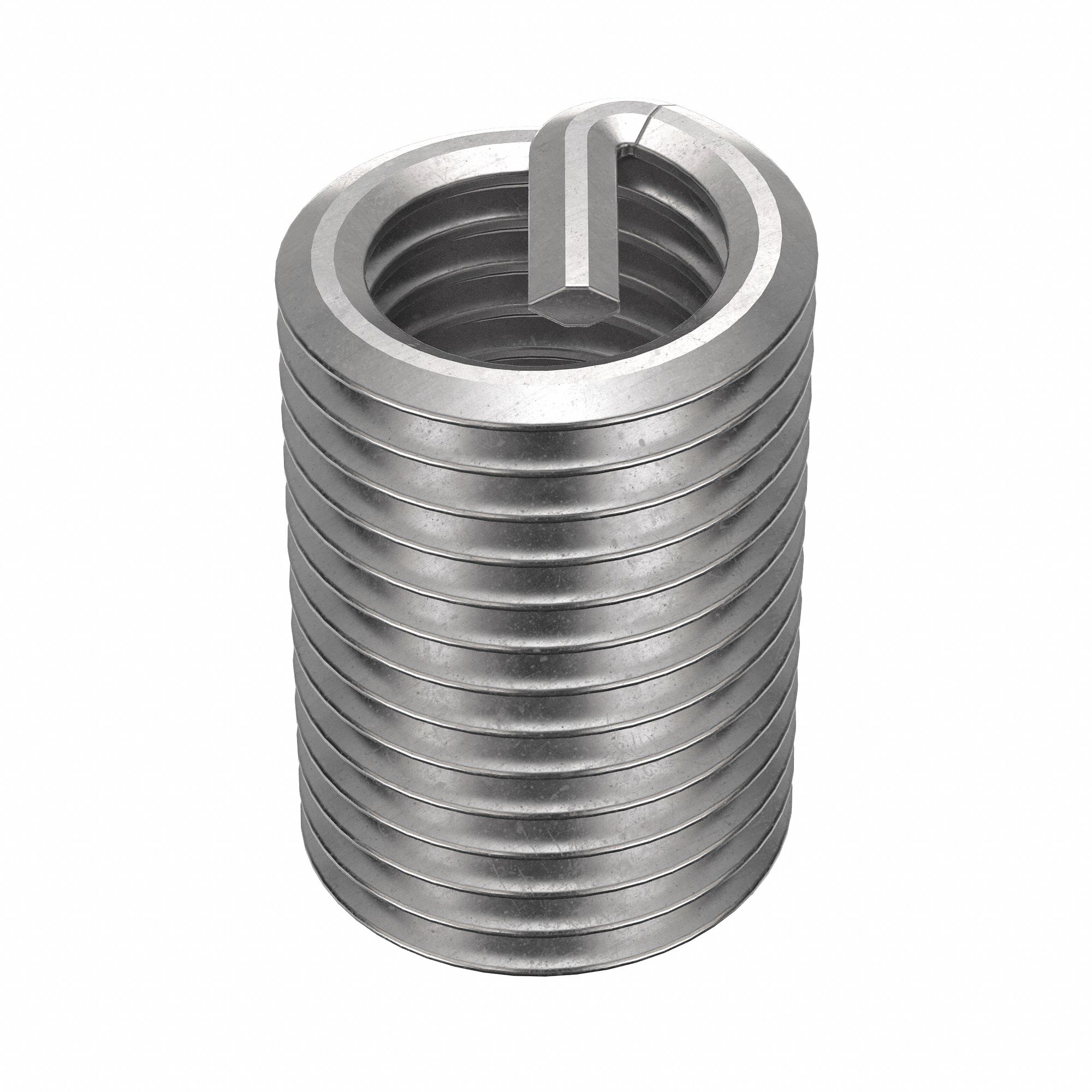 Helical Insert: Tanged Tang Style, Screw-Locking, 5/16"-24 Thread Size, Plain, 10 PK