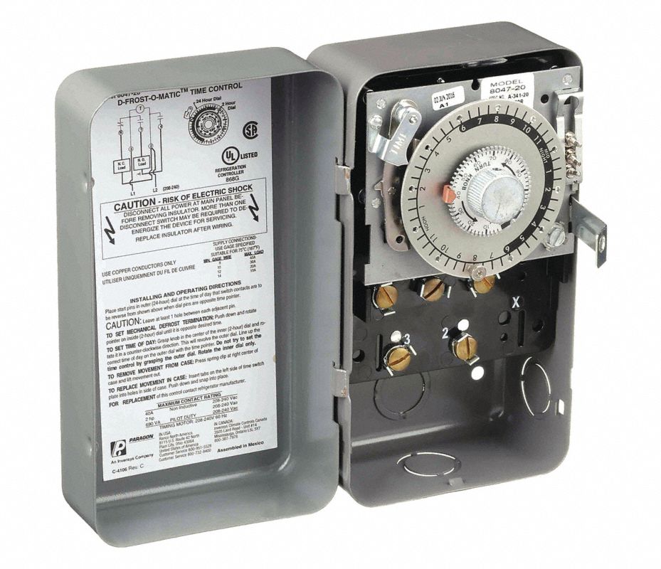 PARAGON Control de descnglamiento , Volt208/240 - 5X456 | 8047-20 ...