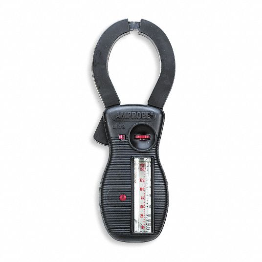 AMPROBE Analog Clamp On Ammeter, 2.0 in (51 mm) Jaw Capacity 5X527RS