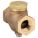 CHECK VALVE, AIR, BRASS, 1/2 IN NPT THREAD, 1/2 IN (F)NPT THREAD, 250 PSI MAXIMUM PRESSURE