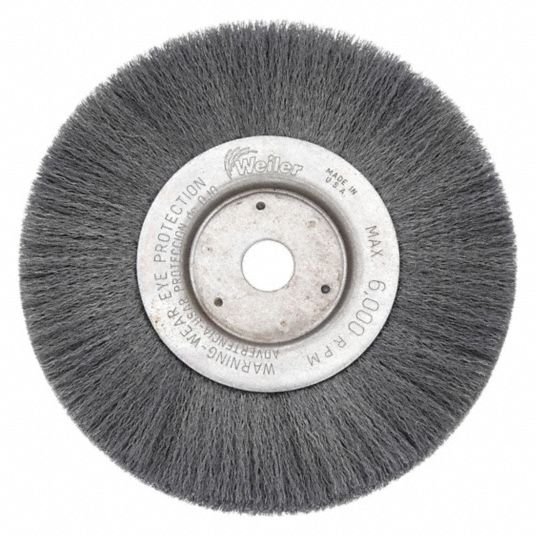 Wire Brushes Crimped Coarse Wire Wheel, Stay Sharp®