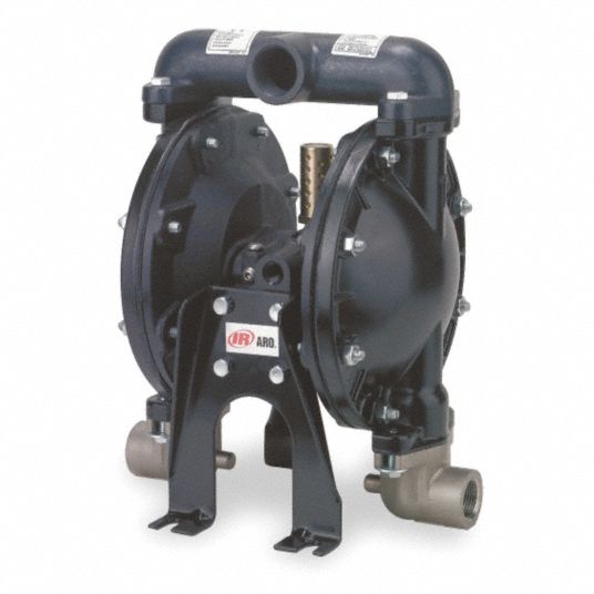 ARO, Air, Aluminum, Double Diaphragm Pump - 5XA67|650715-C - Grainger