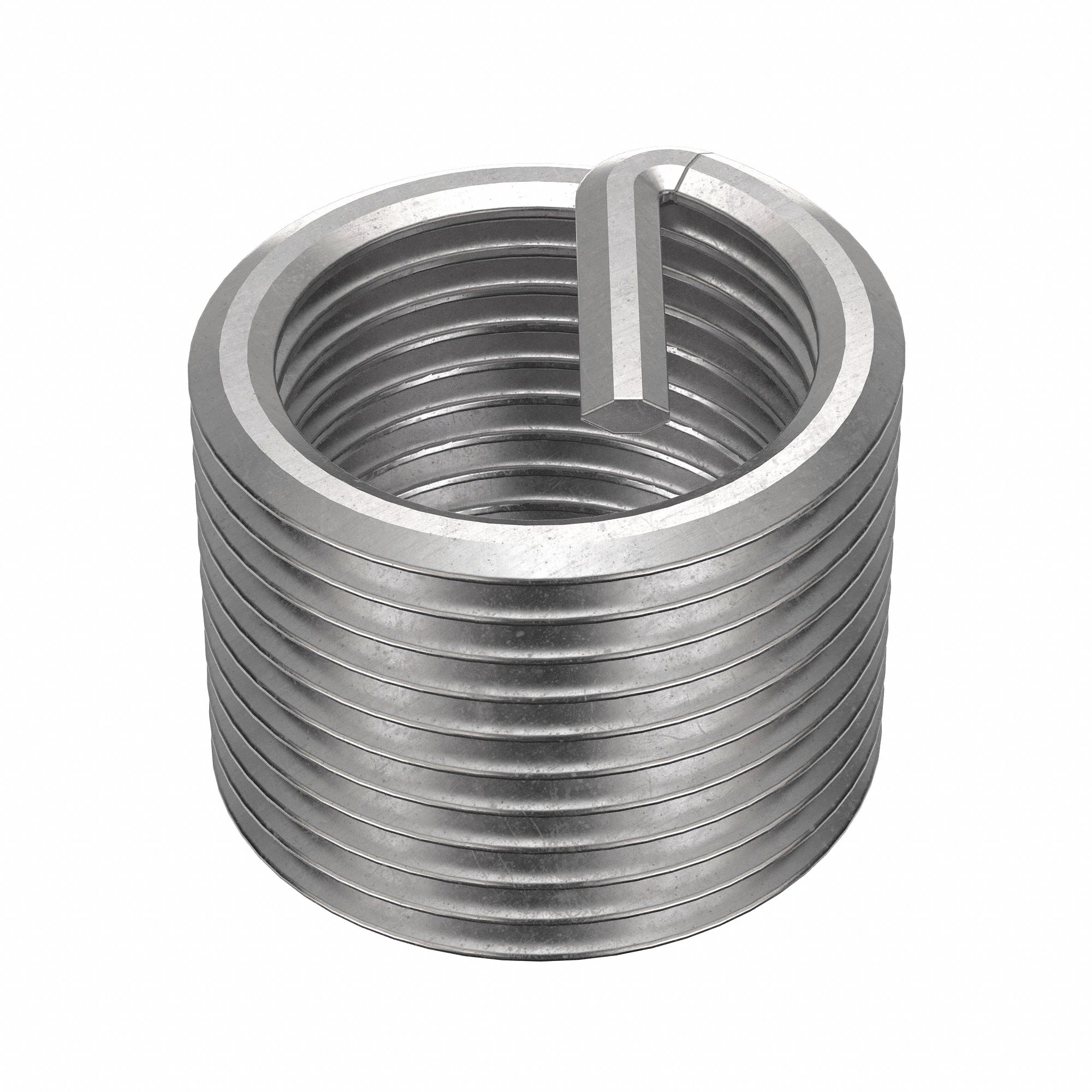 Helical Insert: Tanged Tang Style, Screw-Locking, 3/4"-16 Thread Size, Plain, Plain