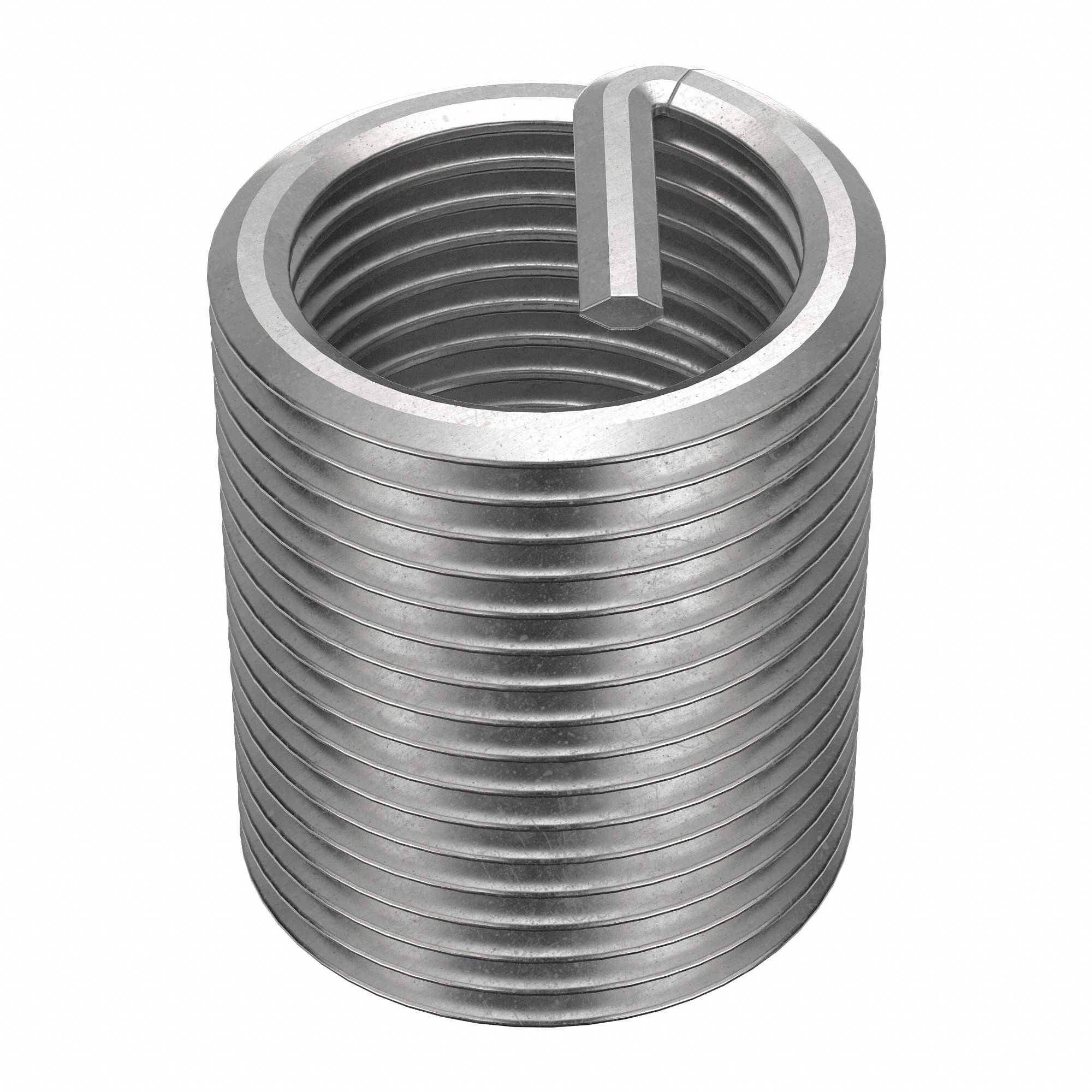 Helical Insert: Tanged Tang Style, Screw-Locking, 3/4"-16 Thread Size, Plain, Plain