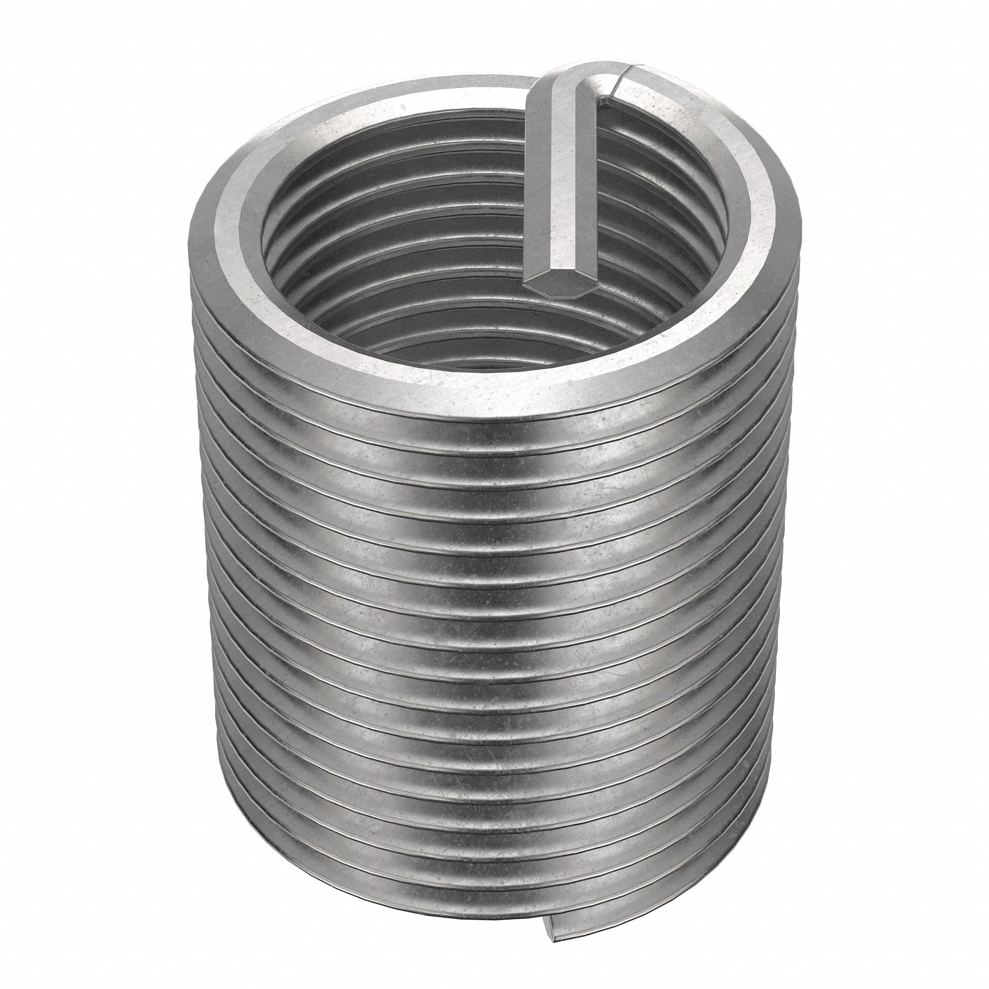 Helical Insert: Tanged Tang Style, Screw-Locking, 7/8"-14 Thread Size, Plain, Plain