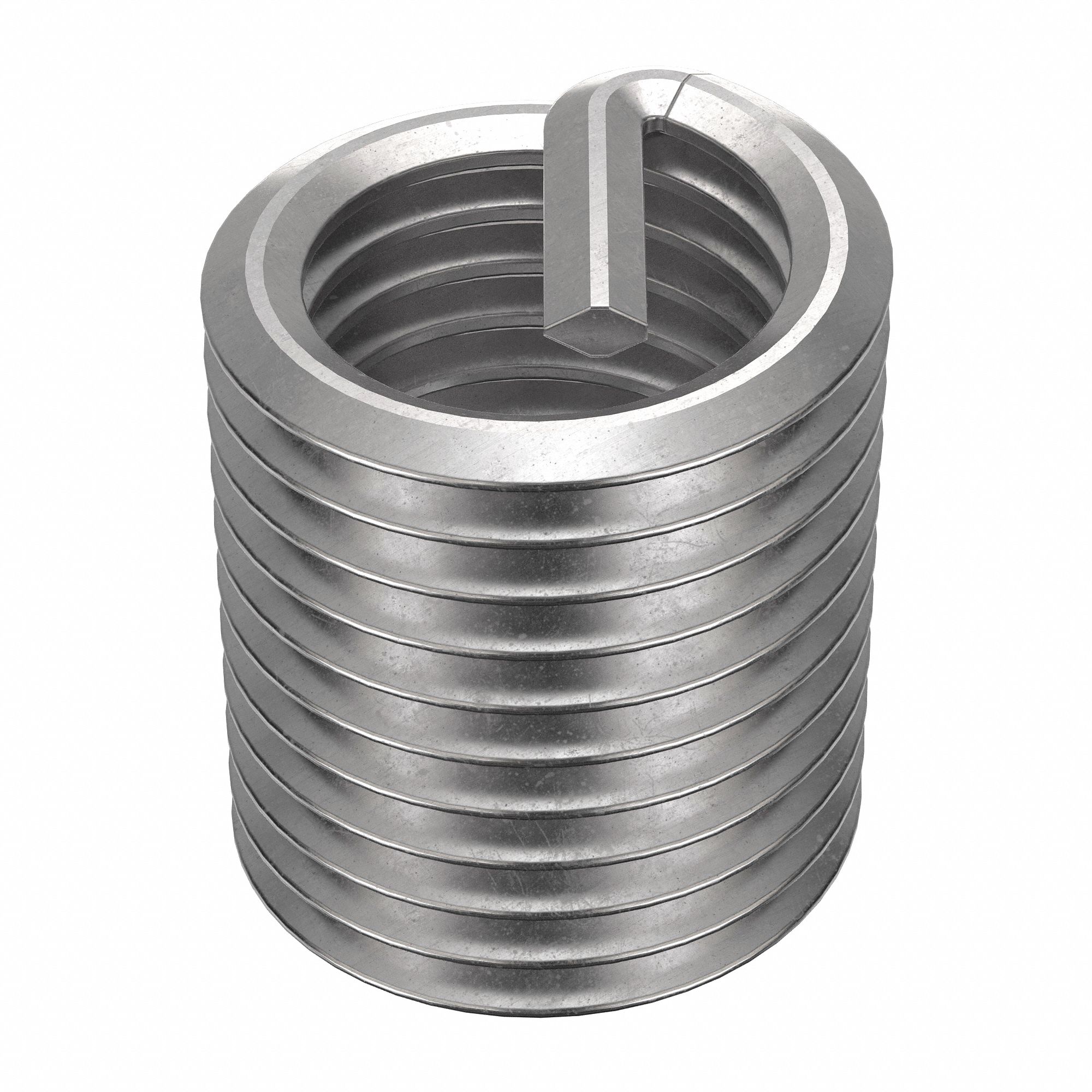 Helical Insert: Tanged Tang Style, Screw-Locking, M16-2.00 Thread Size, Plain, Plain