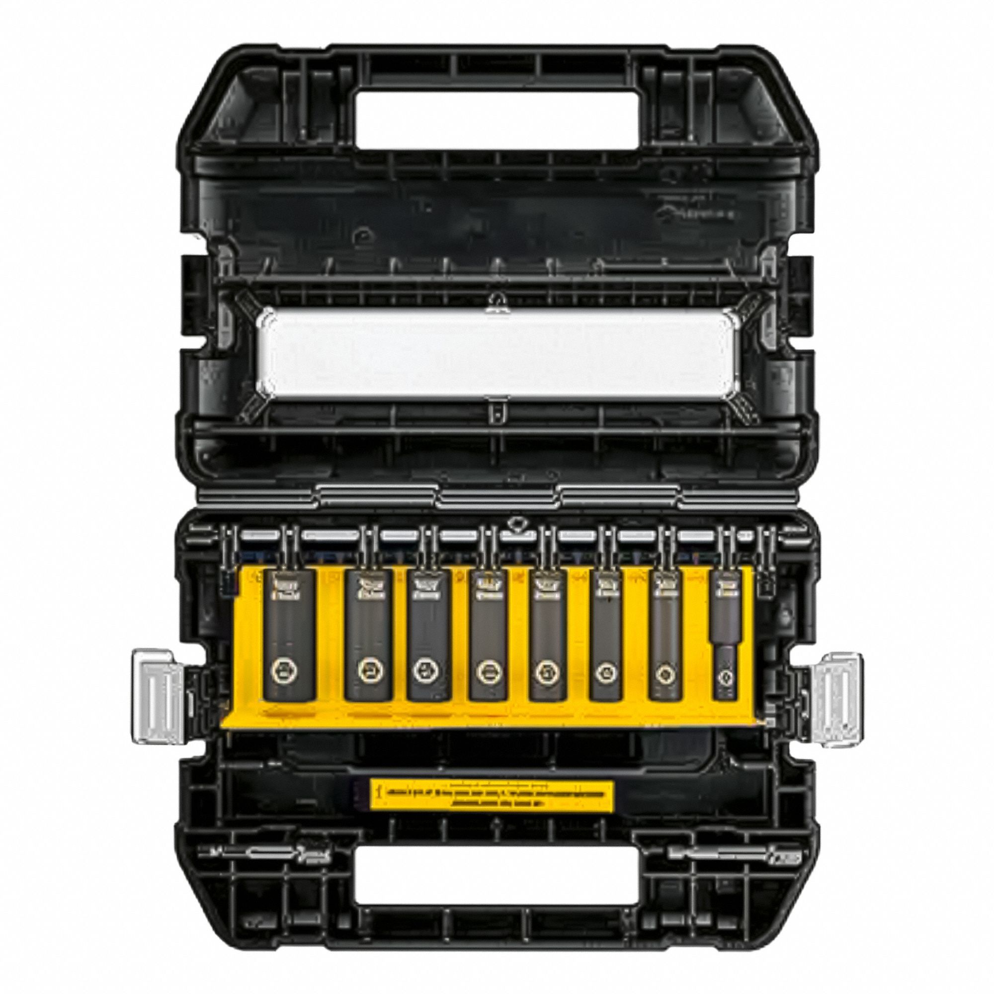 Impact Socket Set: 3/8 in Drive Size, Small Set (0-50 pieces) Set Size, 10 Pieces, DEWALT