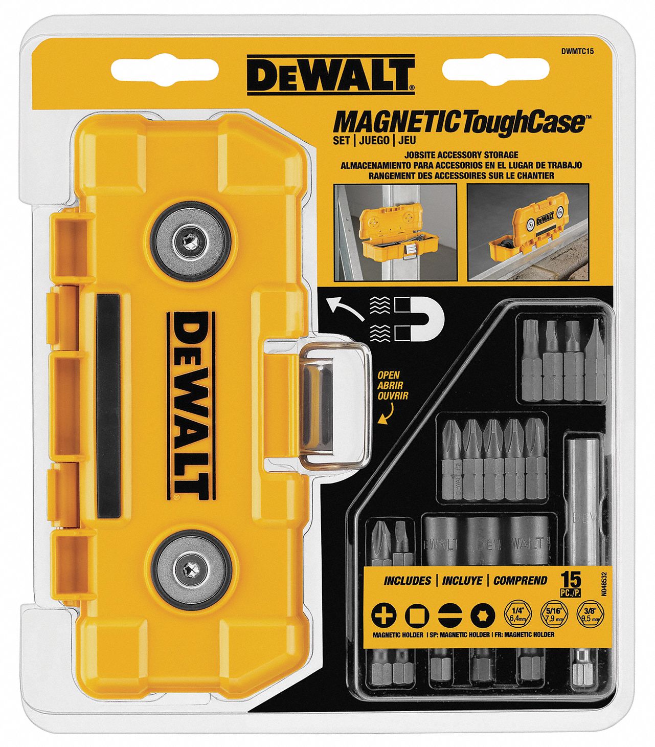 SCREWDRIVER BIT SET,IMPACT DRIVERS,15