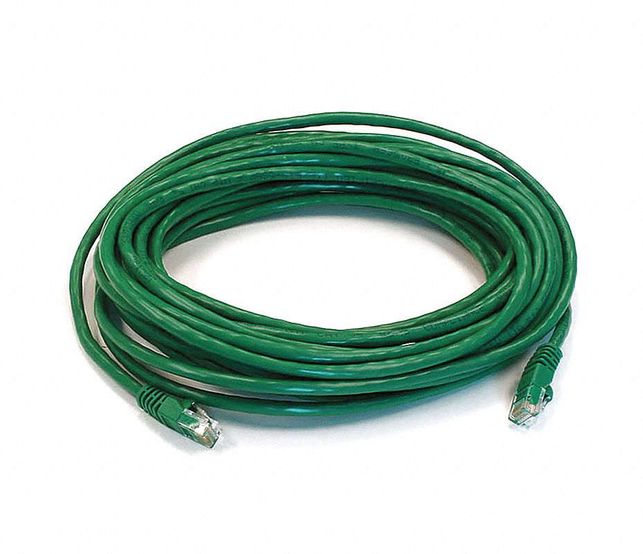 MONOPRICE Cable 6, 30 pies, RJ45, RJ45, Color Verde Cables de Conexión de Voz y