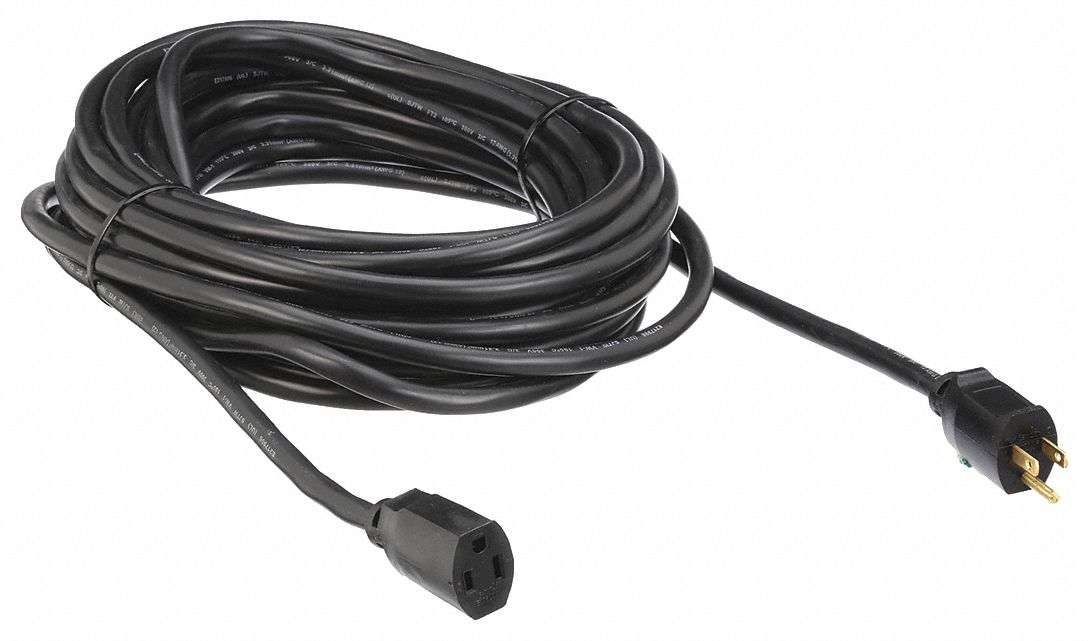 50 ft Cord Lg, 12 AWG Wire Size, Extension Cord - 5XFP4