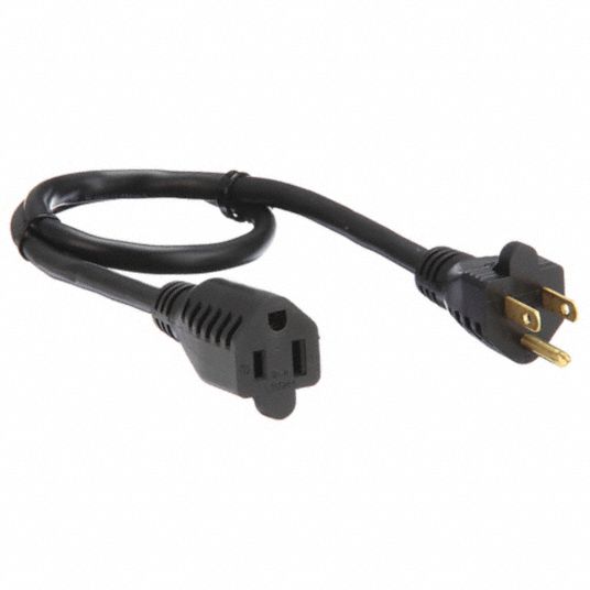 2 ft. Triple Tap 3 Outlet Extension Cord