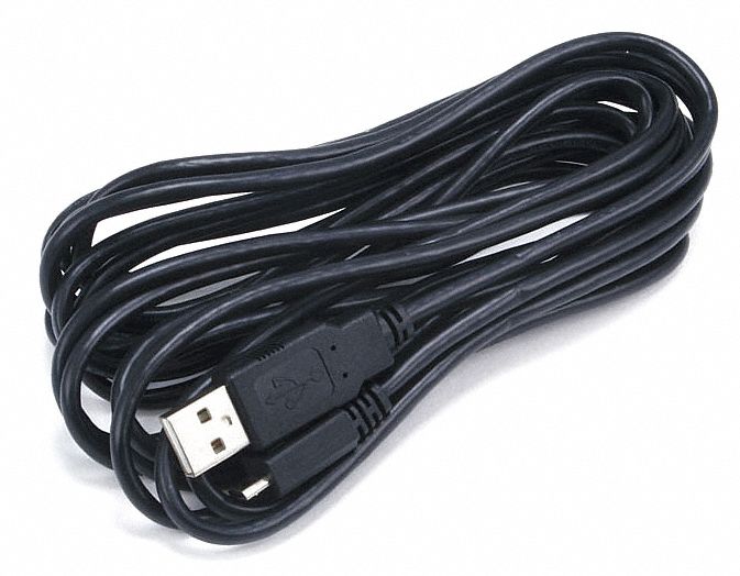 USB 2.0 CABLE,15 FT.L,BLACK