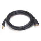 USB 2.0 EXTENSION CABLE,10 FT.L,BLACK