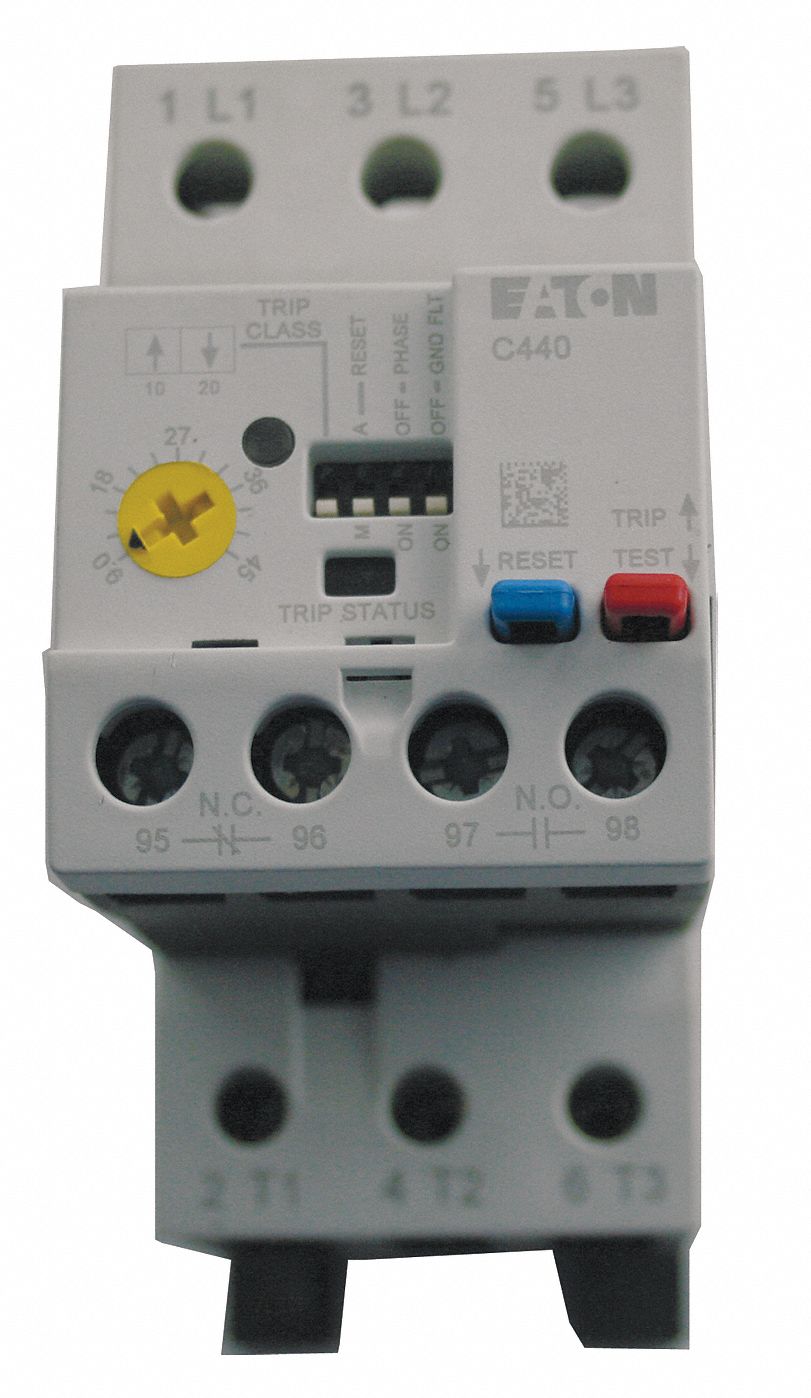 EATON IEC Style Overload Relay, Mfr. Series XTCE Contactors, 4.0 to 20