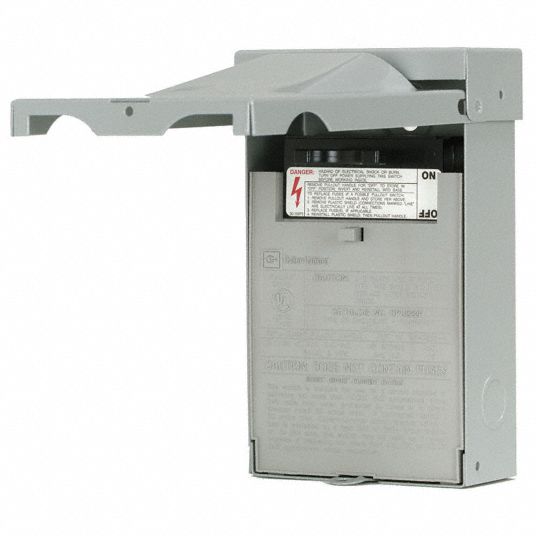 EATON Air Conditioning Disconnect Switch 30 A Amps AC, 3 hp Max. HP
