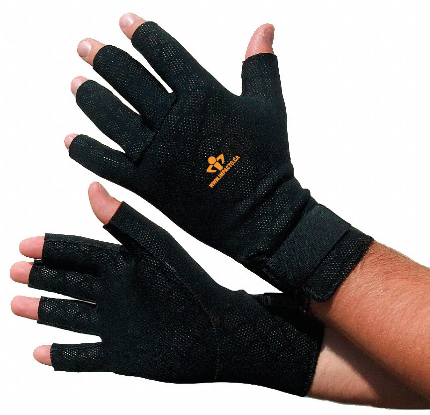 Anti-Vibration Gloves S Black PR