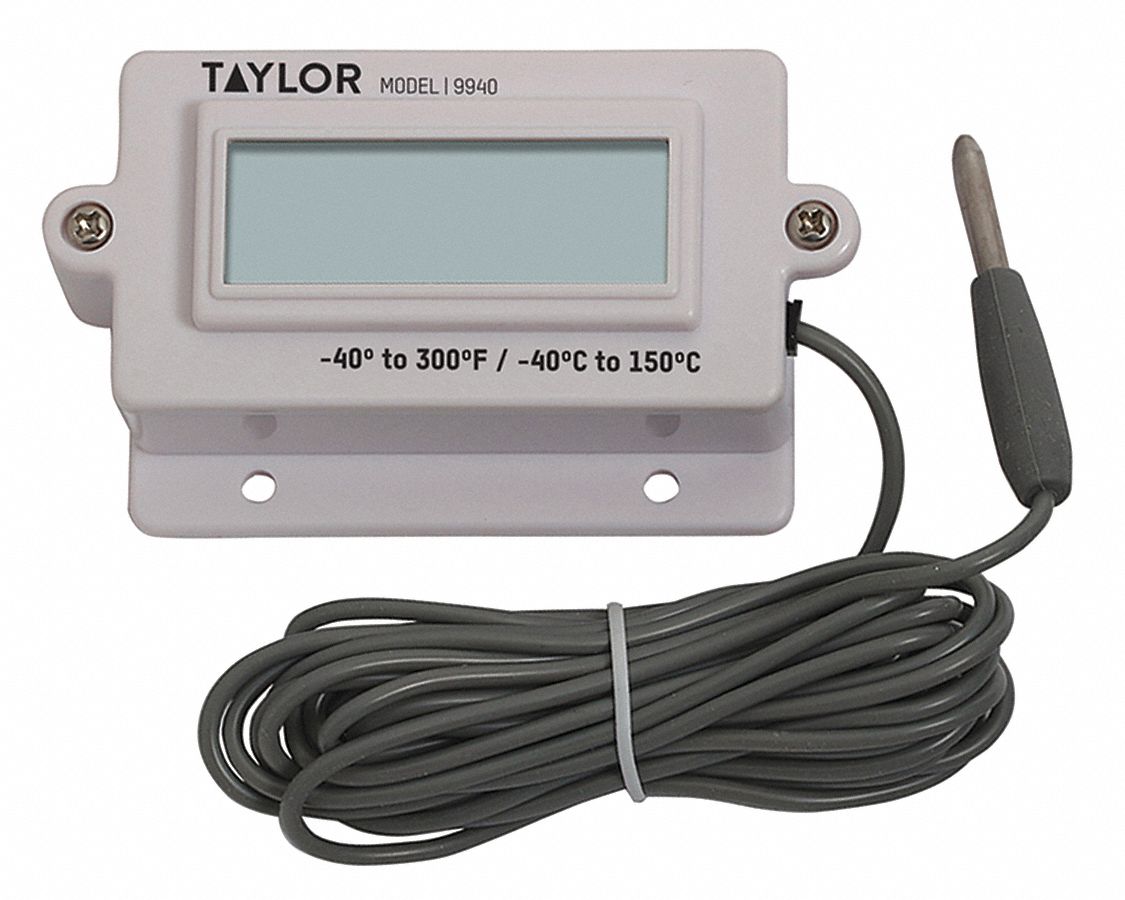 panel mount digital thermometer taylor temp range grainger close