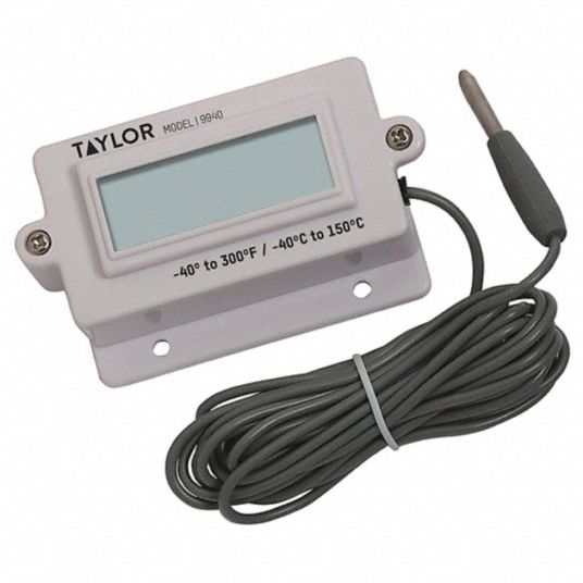 TAYLOR 1106 Analog Thermometer,-40 to 70 Degree F 