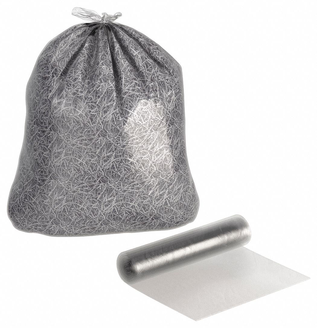TRASH BAGS,4 GAL.,CLEAR,PK2000