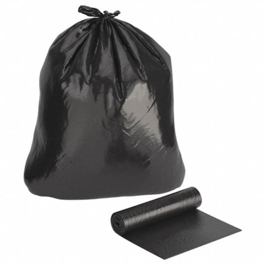 55 Gallon Trash Bags Garbage Bags Can Liners - 43 Wide x 47 Long