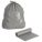 TRASH BAGS,10 GAL.,GRAY,PK500