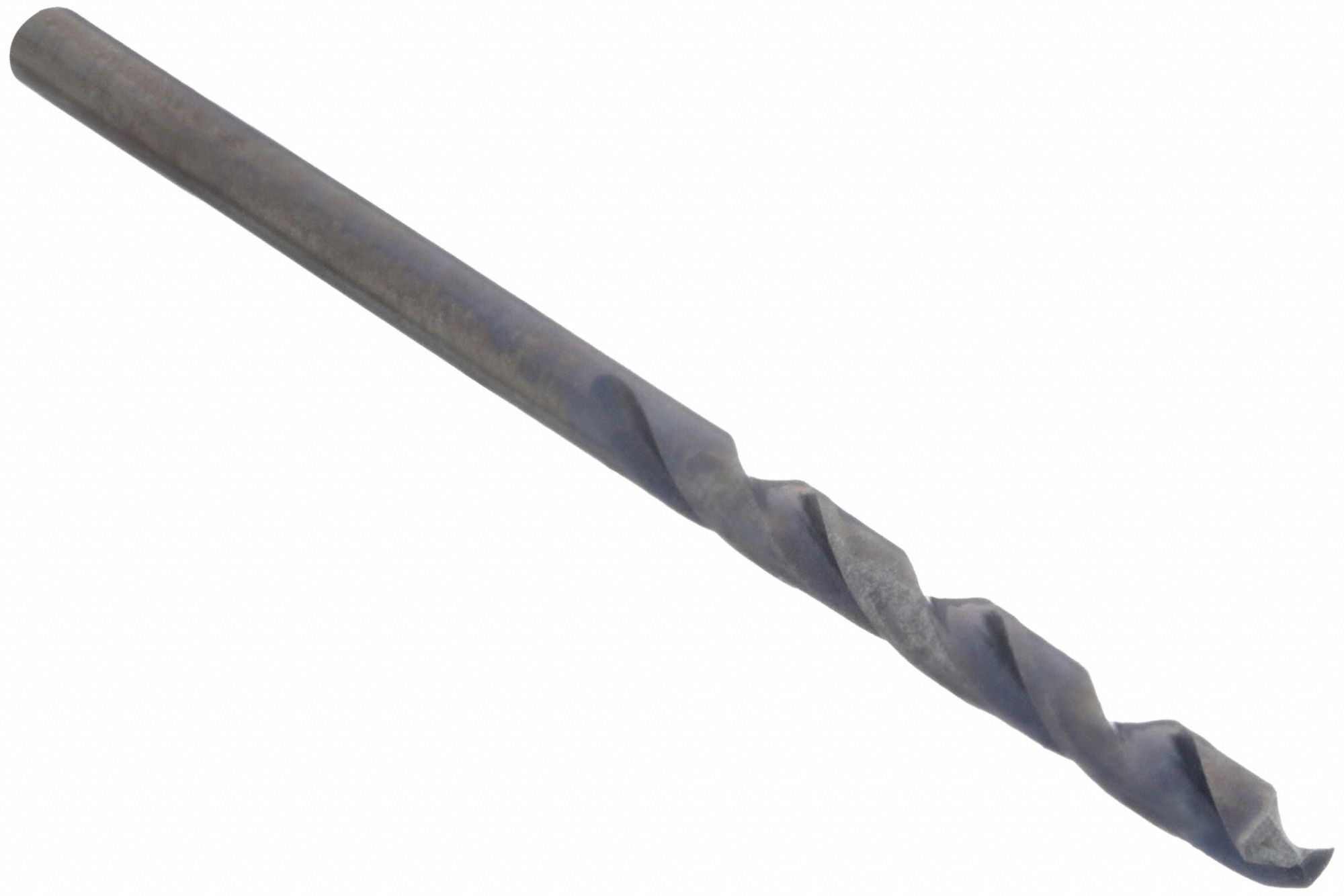 JOBBER LENGTH DRILL BIT, 5/64 IN BIT SIZE, 1 IN FLUTE L, 2 IN L, 4XD, 1 IN, HSS, 135 °