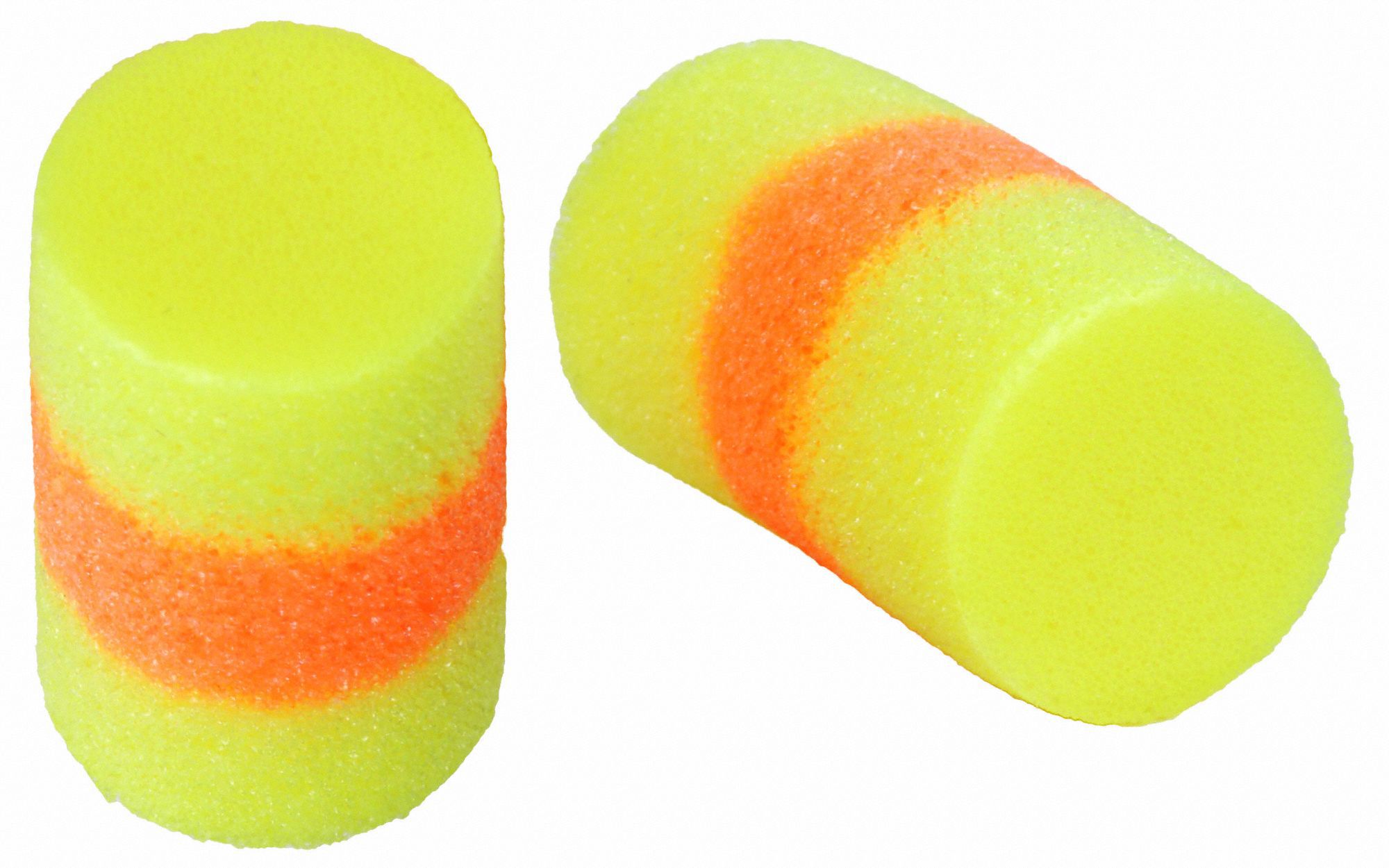 3M Cylinder Ear Plugs, 33 dB Noise Reduction Rating NRR, Uncorded, L