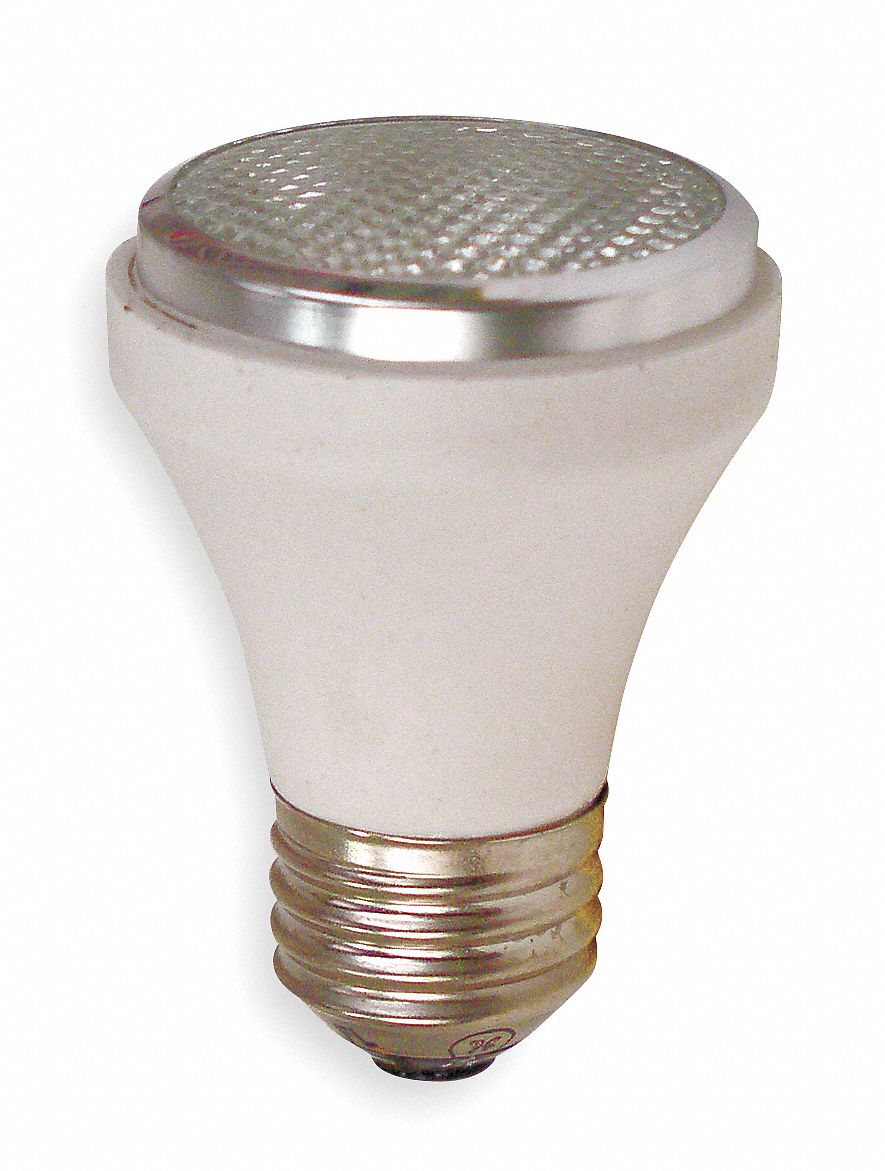 GE LIGHTING Halogen Lamp, PAR16, Medium Screw (E26), Lumens 900, Reflector Bulb Type, Watts 75