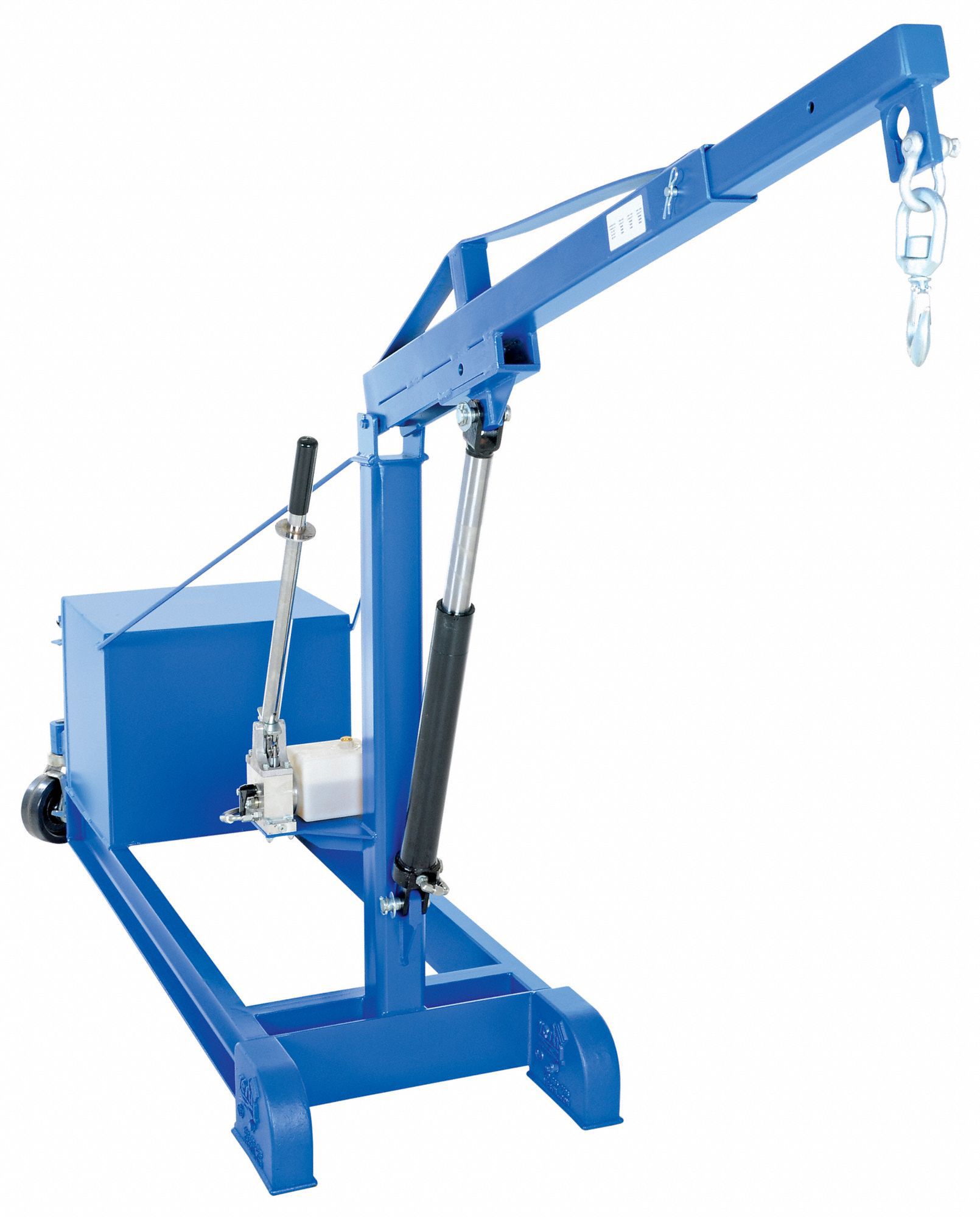 ENGINE CRANE, STEEL, 1 TON LOAD CAPACITY, 3 BOOM POSITIONS, BLUE