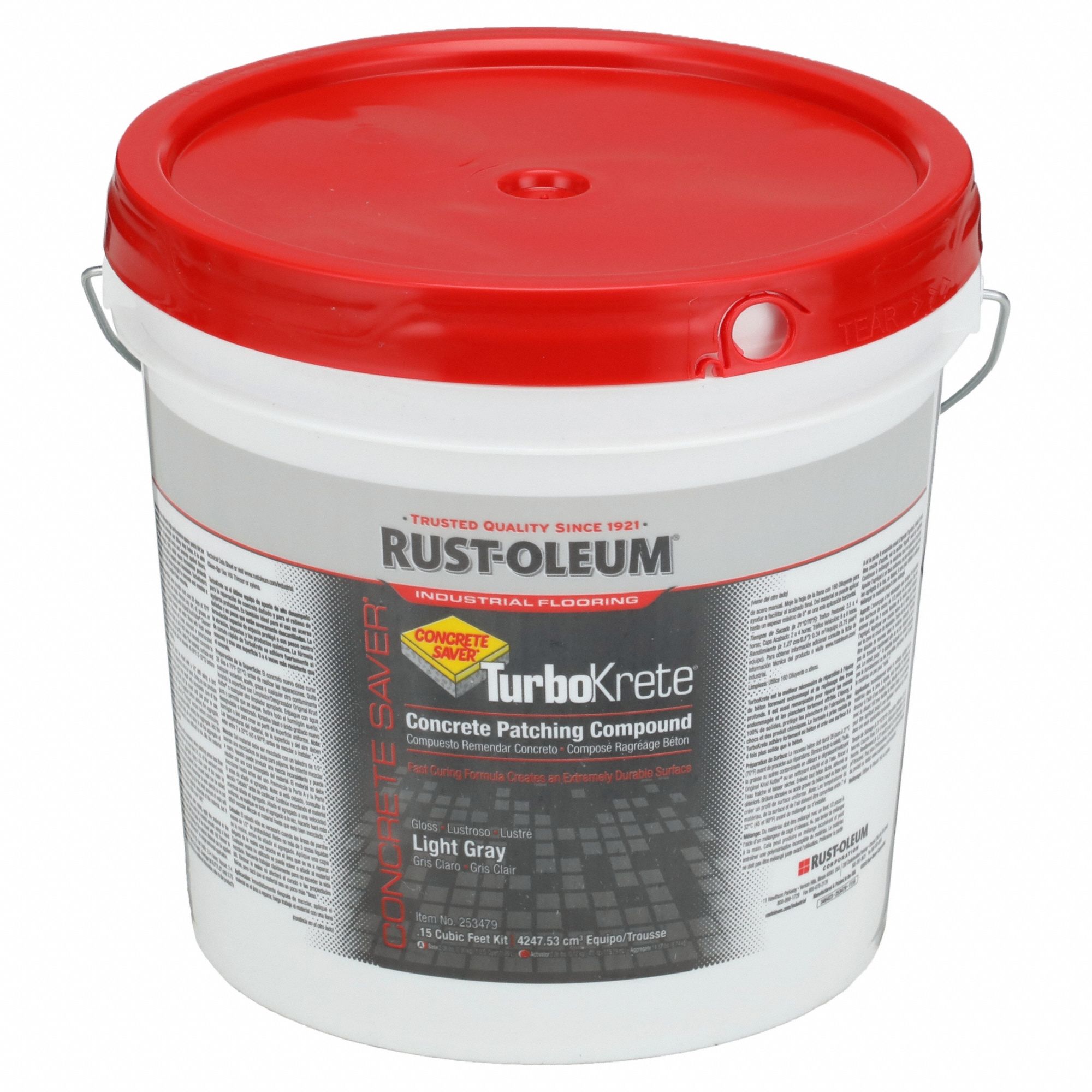 RUST OLEUM TurboKrete Epoxy Concrete Repair Compound 5XPP2