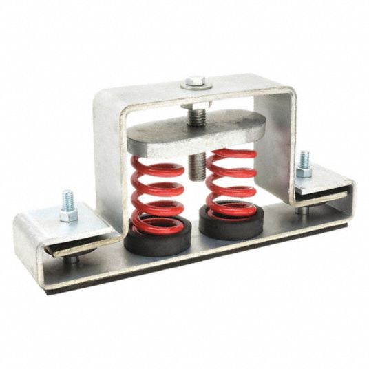 Spring, 765 to 1020 lb, Floor Mount Seismic and Wind Vibration Isolator ...