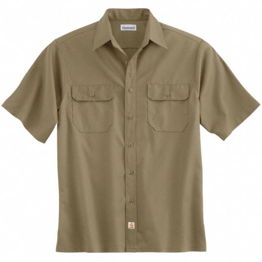 Carhartt short sleeve hot sale work shirts