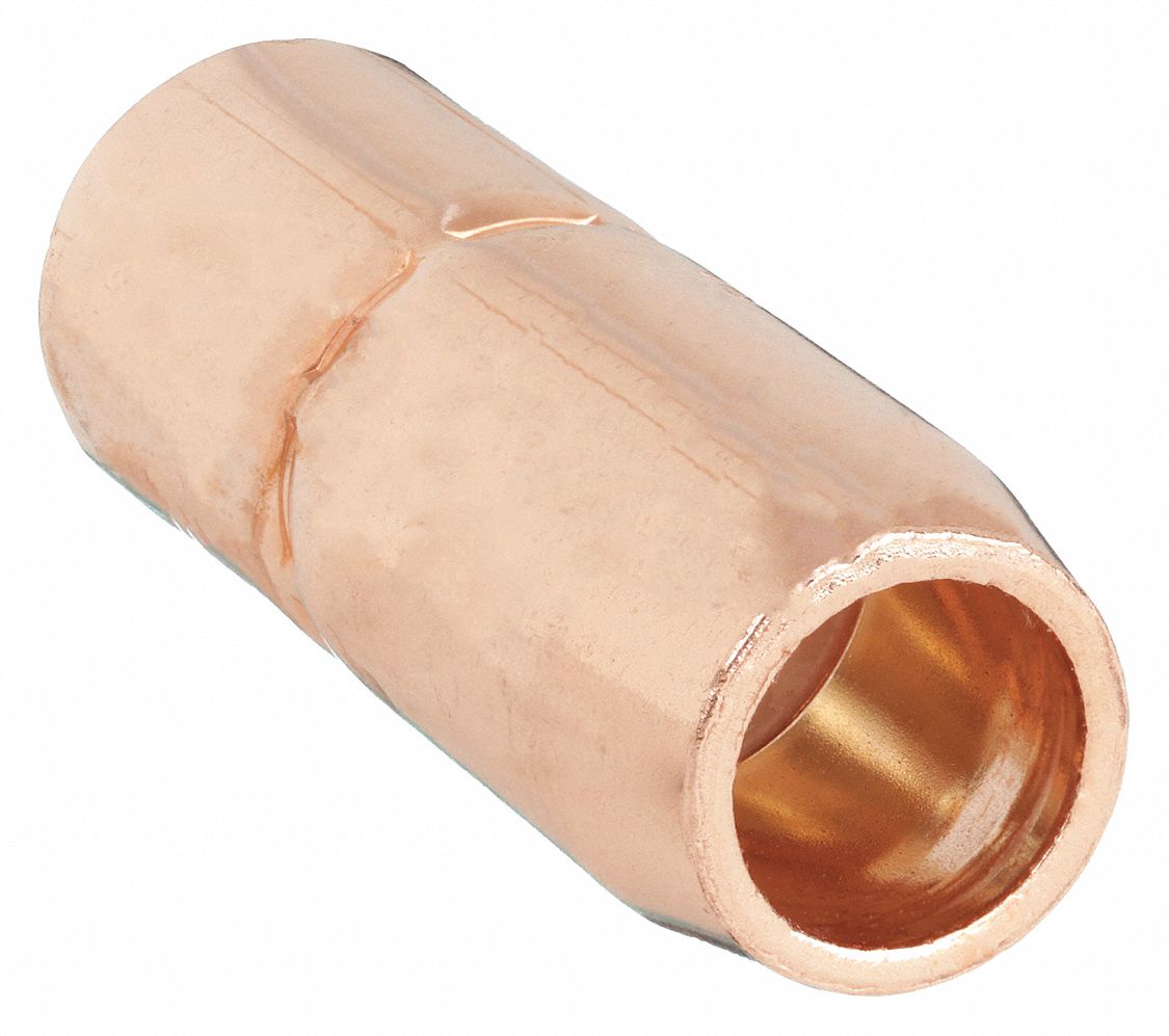 NOZZLE, M-SERIES, ⅝ IN, CONICAL TIP, ⅛ IN RECESS, COPPER