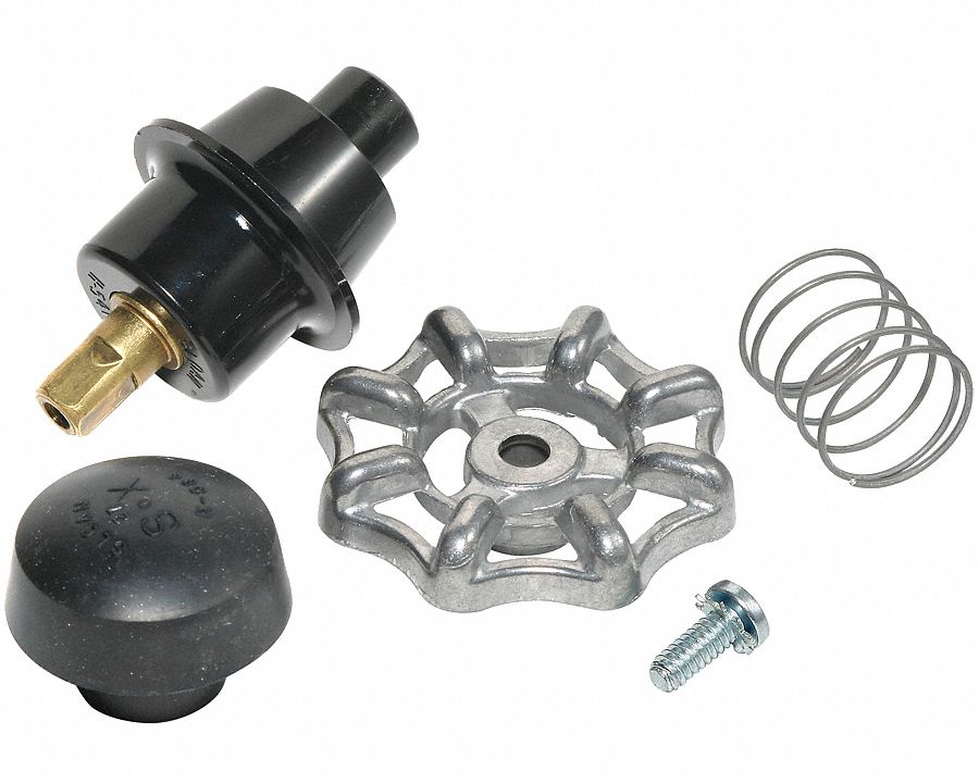 CONTROL STOP REPAIR KIT: FITS SLOAN BRAND, FOR ROYAL, 1 IN SIZE, METAL/PLASTIC