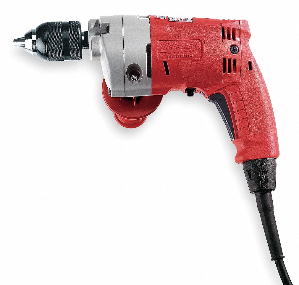 Electric Drill, 1/2 in Chuck Size Grainger