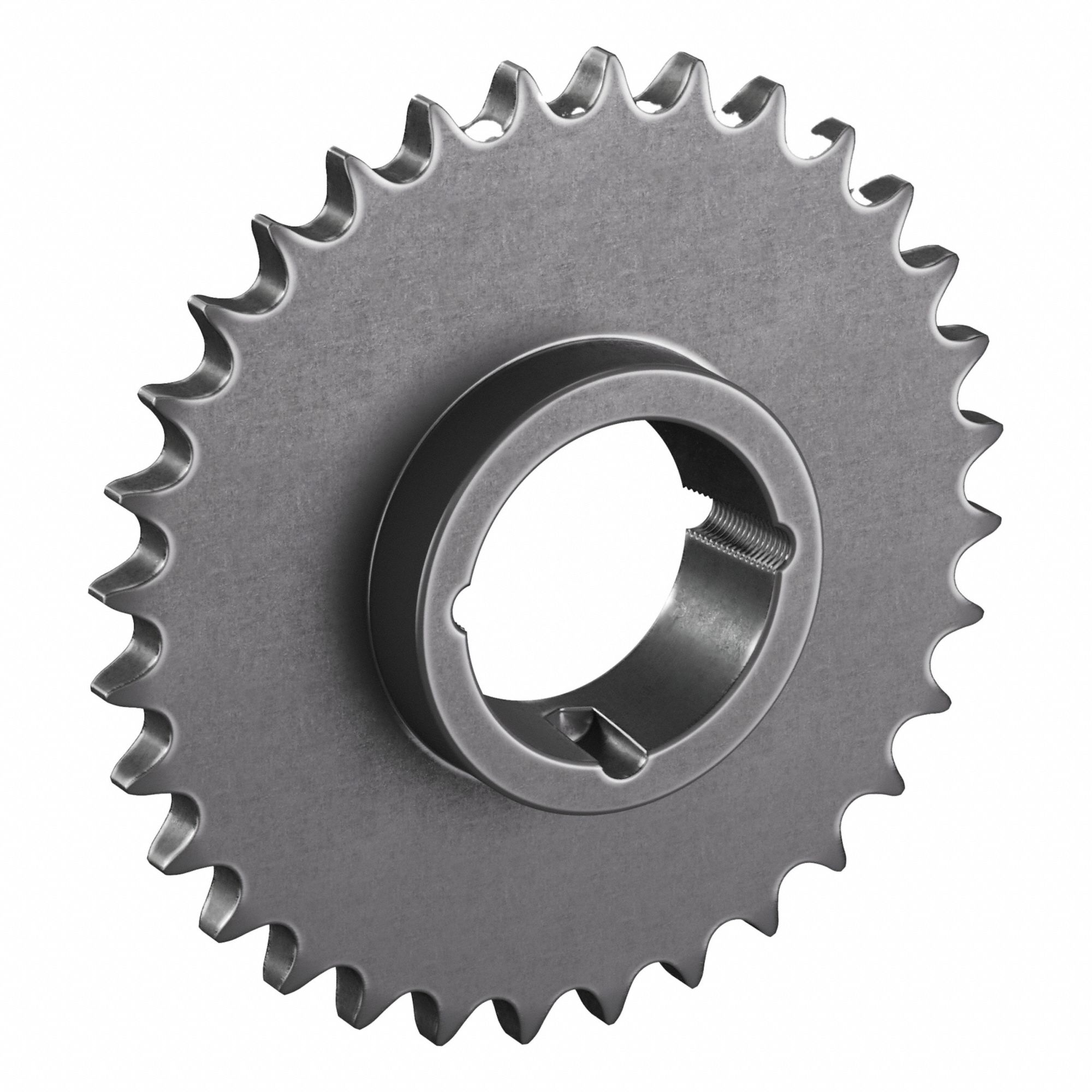 Sprocket: For 60 Chain, 32 Teeth, 7.652 in Pitch Dia, 8.065 in Outside Dia, Steel, ANSI