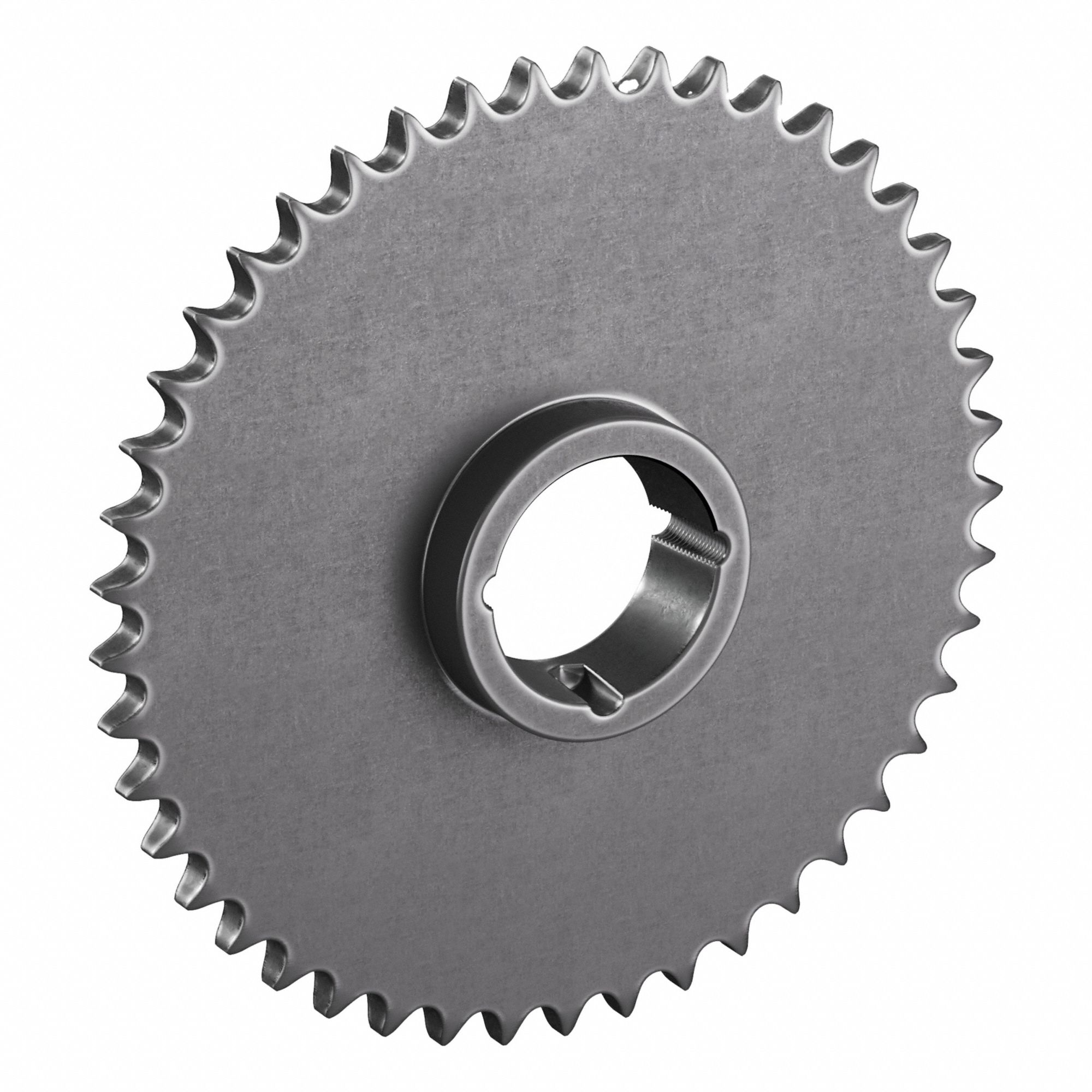 Sprocket: For 60 Chain, 45 Teeth, 10.752 in Pitch Dia, 11.175 in Outside Dia, Steel, ANSI