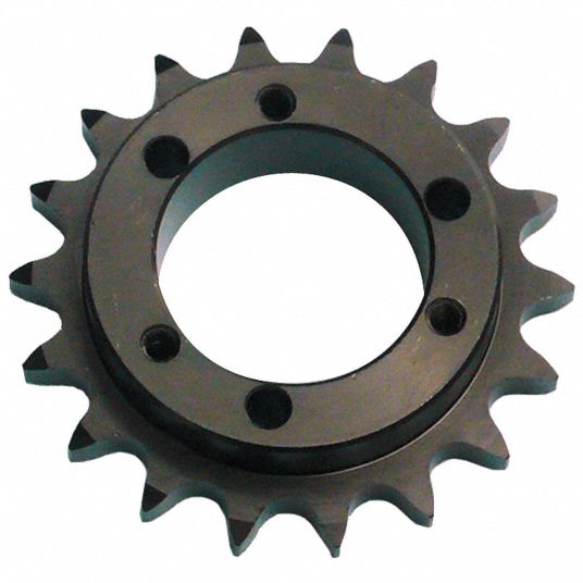 Tsubaki Sprocket, Industry Chain Size 40, Industry Chain Pitch 1 2 In 