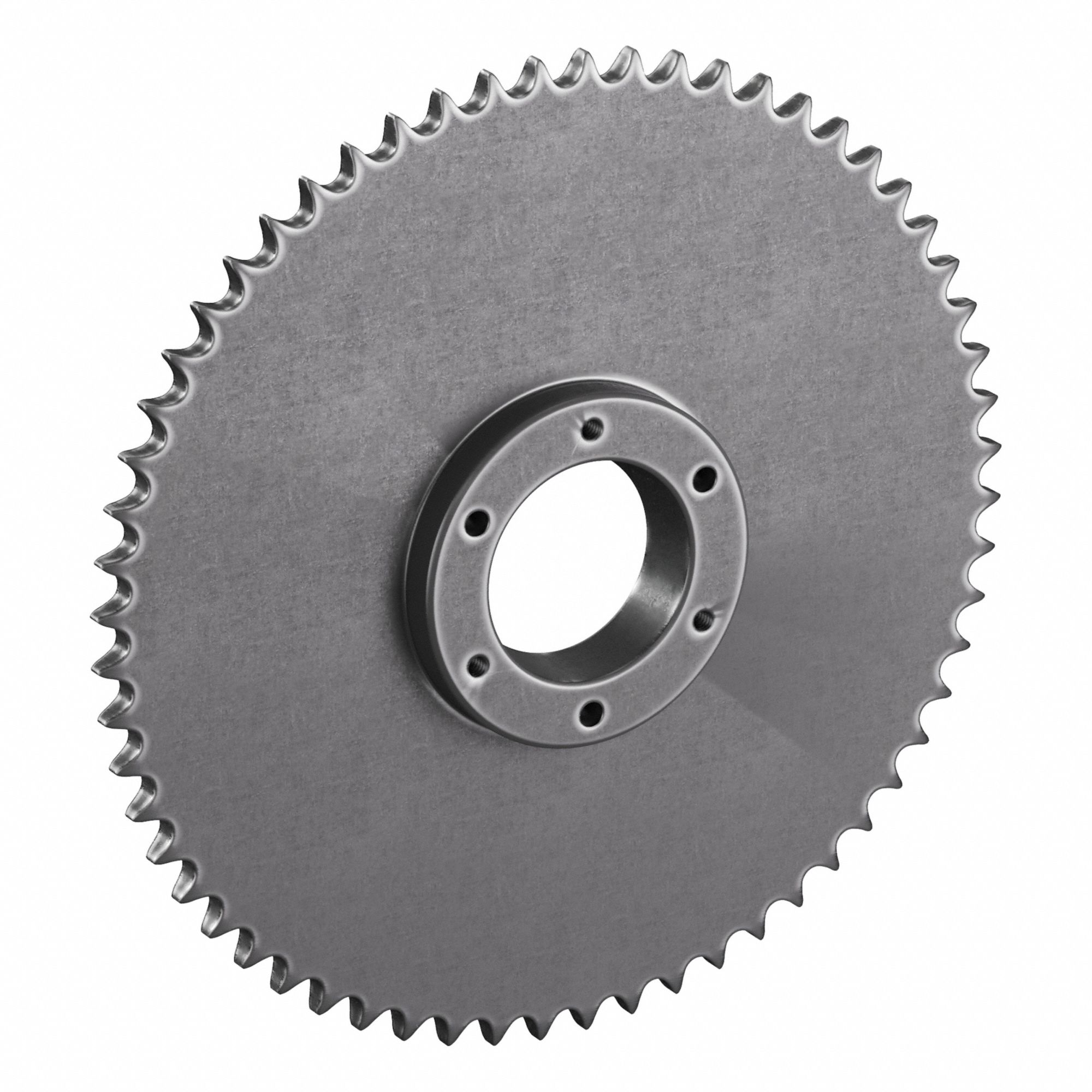 Sprocket: For 40 Chain, 60 Teeth, 9.554 in Pitch Dia, 9.84 in Outside Dia, Steel