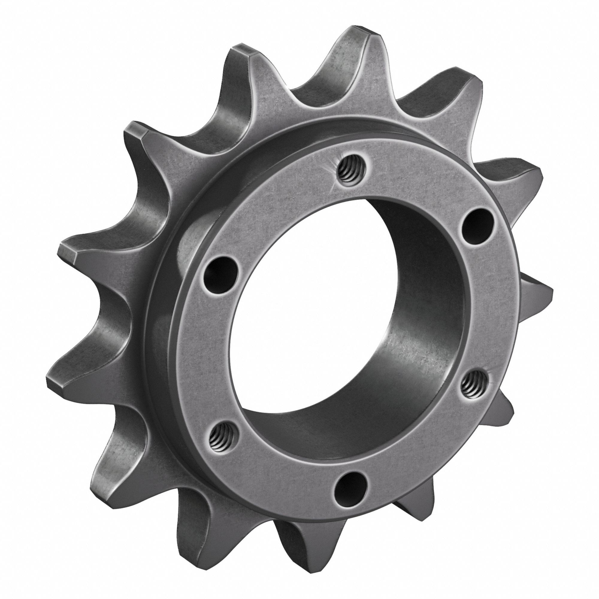 Sprocket: For 50 Chain, 13 Teeth, 2.612 in Pitch Dia, 2.91 in Outside Dia, Steel