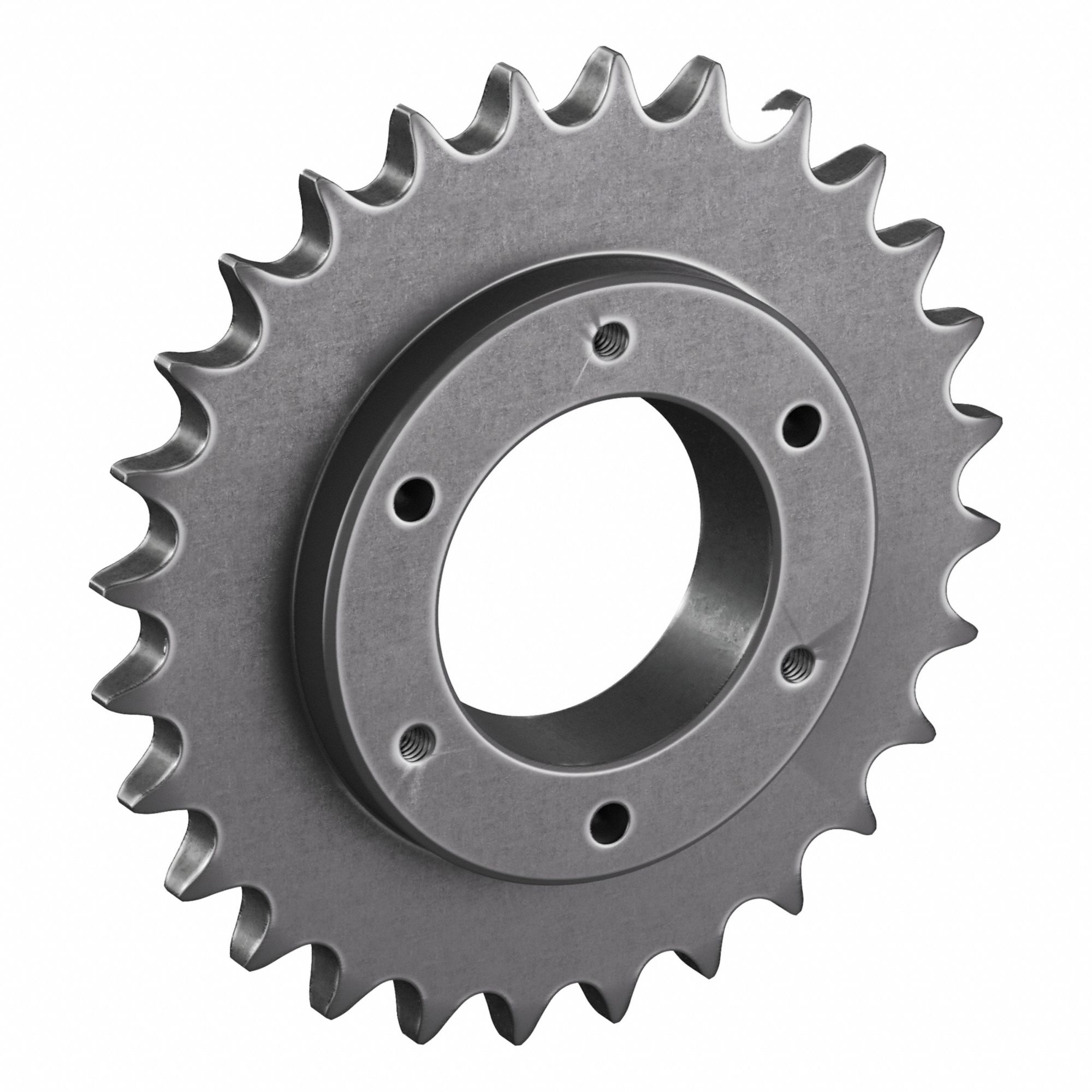 Sprocket: For 50 Chain, 28 Teeth, 5.582 in Pitch Dia, 5.92 in Outside Dia, Steel