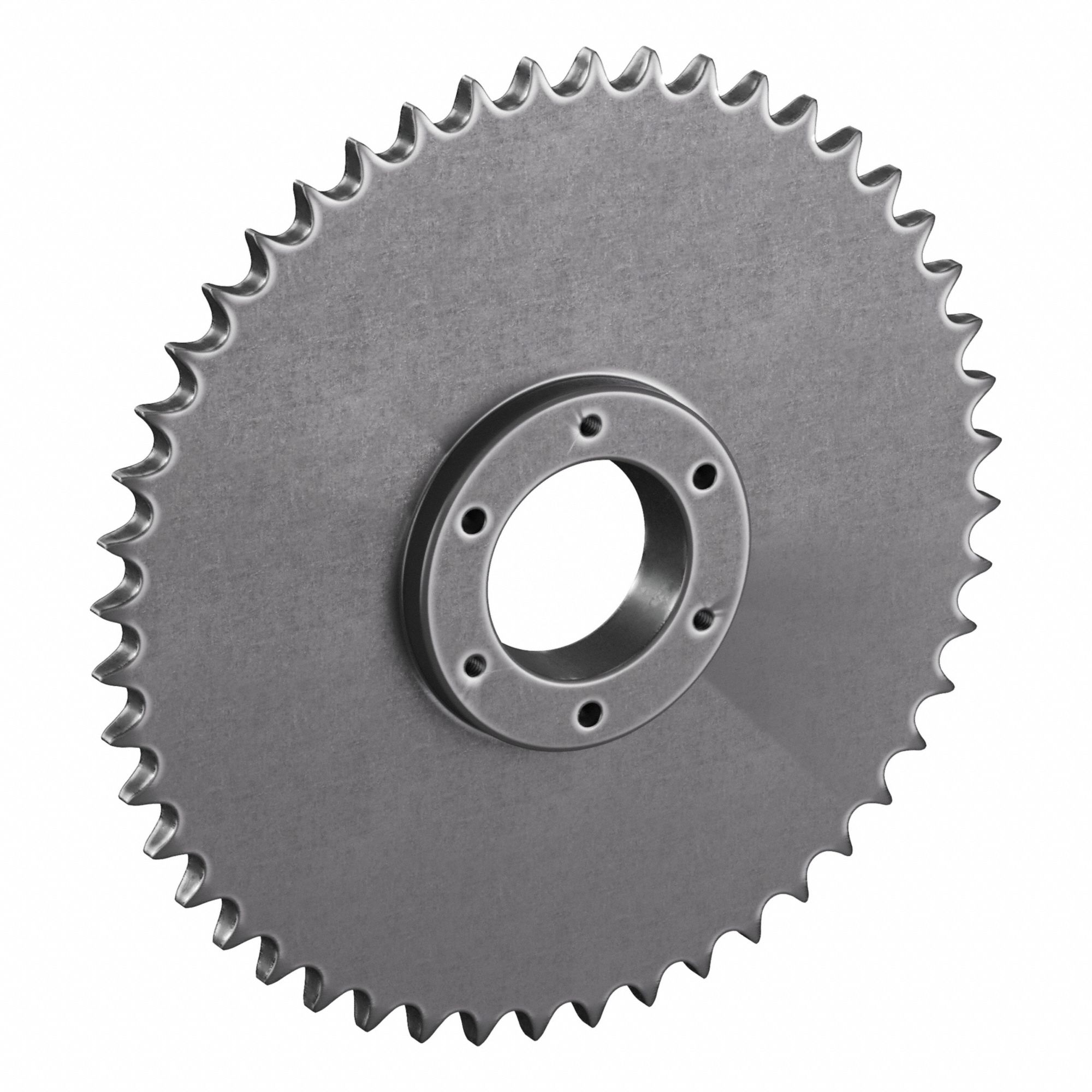 Sprocket: For 50 Chain, 48 Teeth, 9.556 in Pitch Dia, 9.91 in Outside Dia, Steel