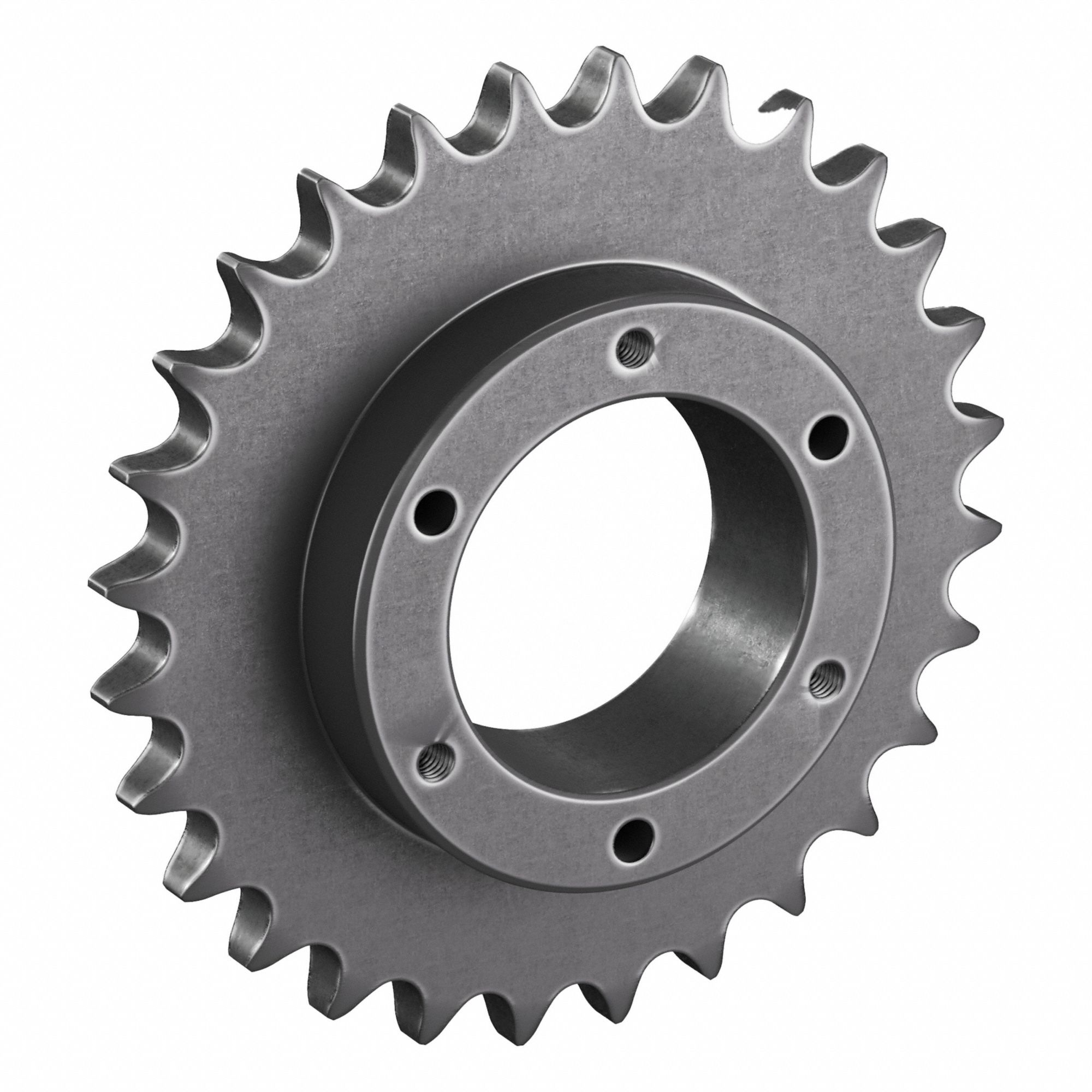 Sprocket: For 60 Chain, 28 Teeth, 6.699 in Pitch Dia, 7.11 in Outside Dia, Steel