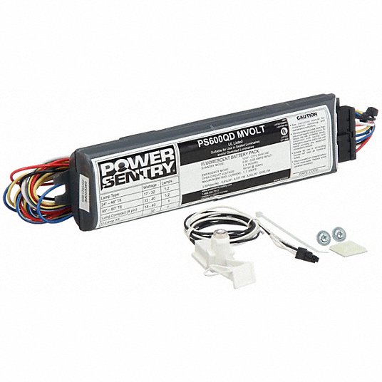 Power Sentry PS600 Lithonia Lighting Fluorescent Battery Pack 